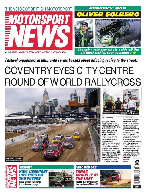 Cover image for Motorsport News